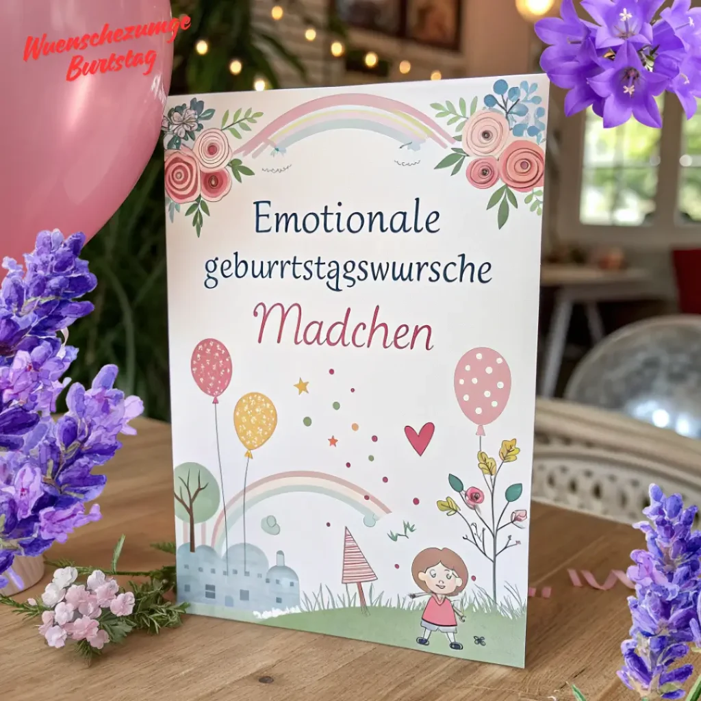 Emotionale Geburtstagswünsche Mädchen