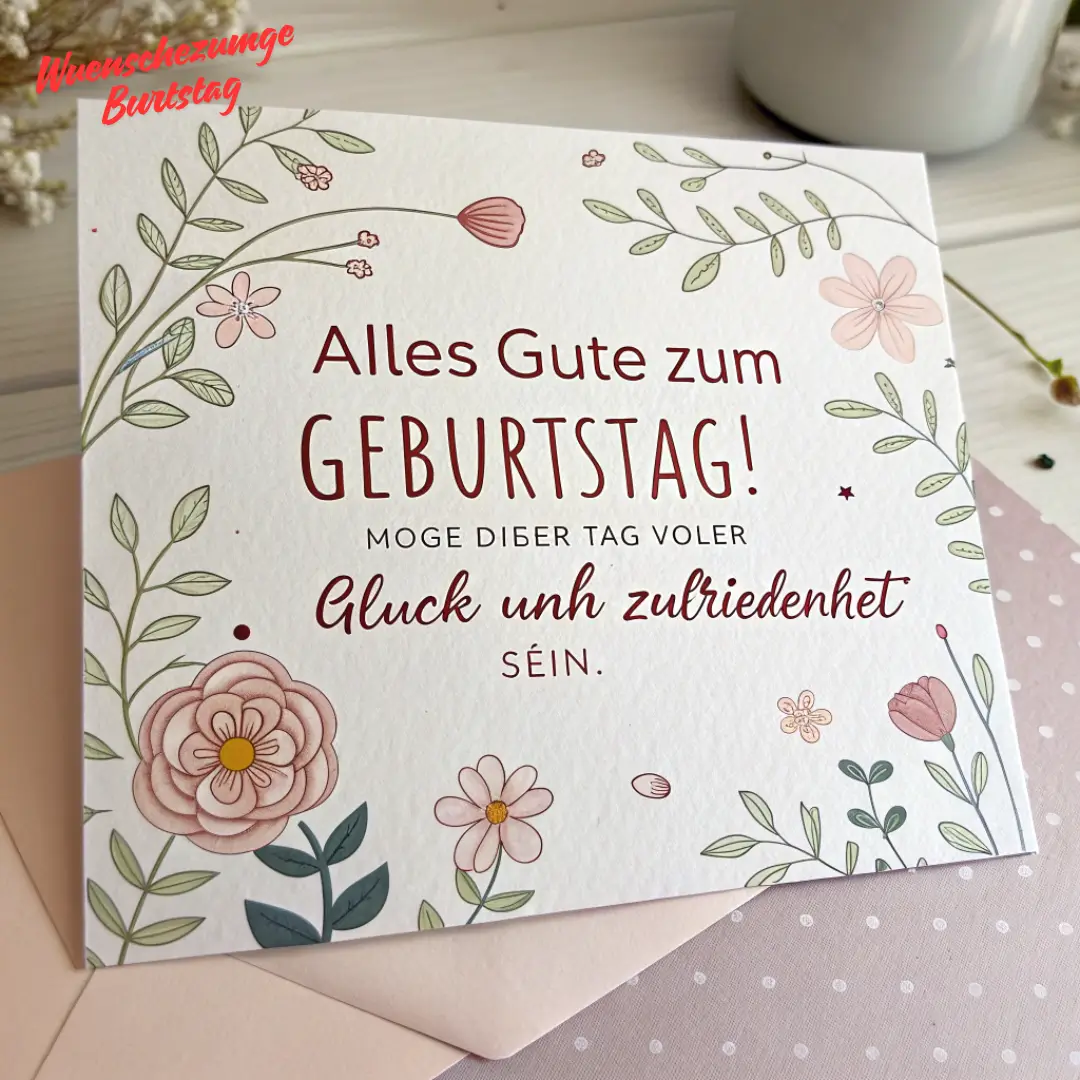 Nachdenkliche Sonntags geburtstagswünsche