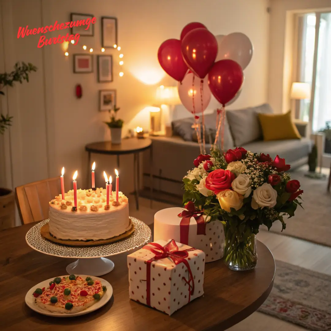 Persönliche Geburtstagswünsche für den Partner