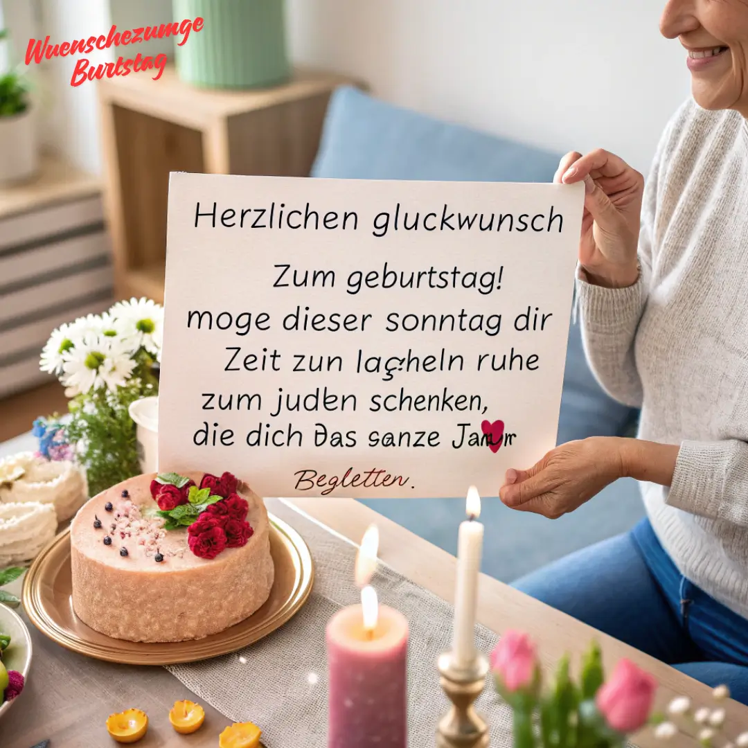 Sonntags geburtstagswünsche für Freunde