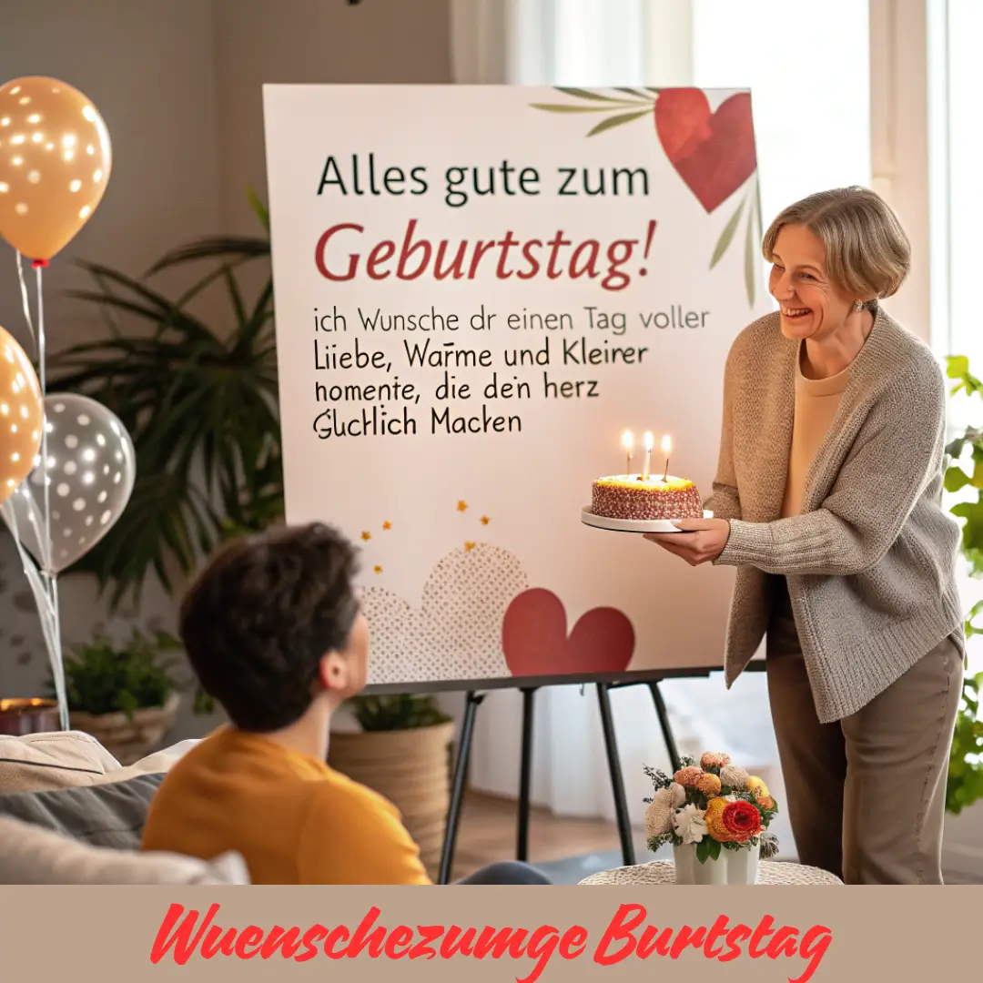 Herzerwärmende Moderne Geburtstagswünsche