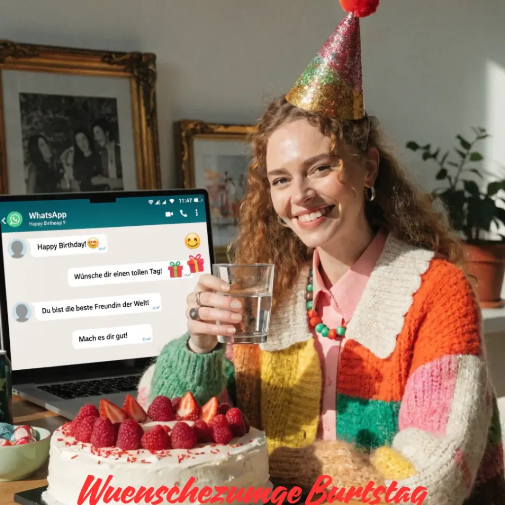 Herzlich frau ausgefallen geburtstagswünsche WhatsApp