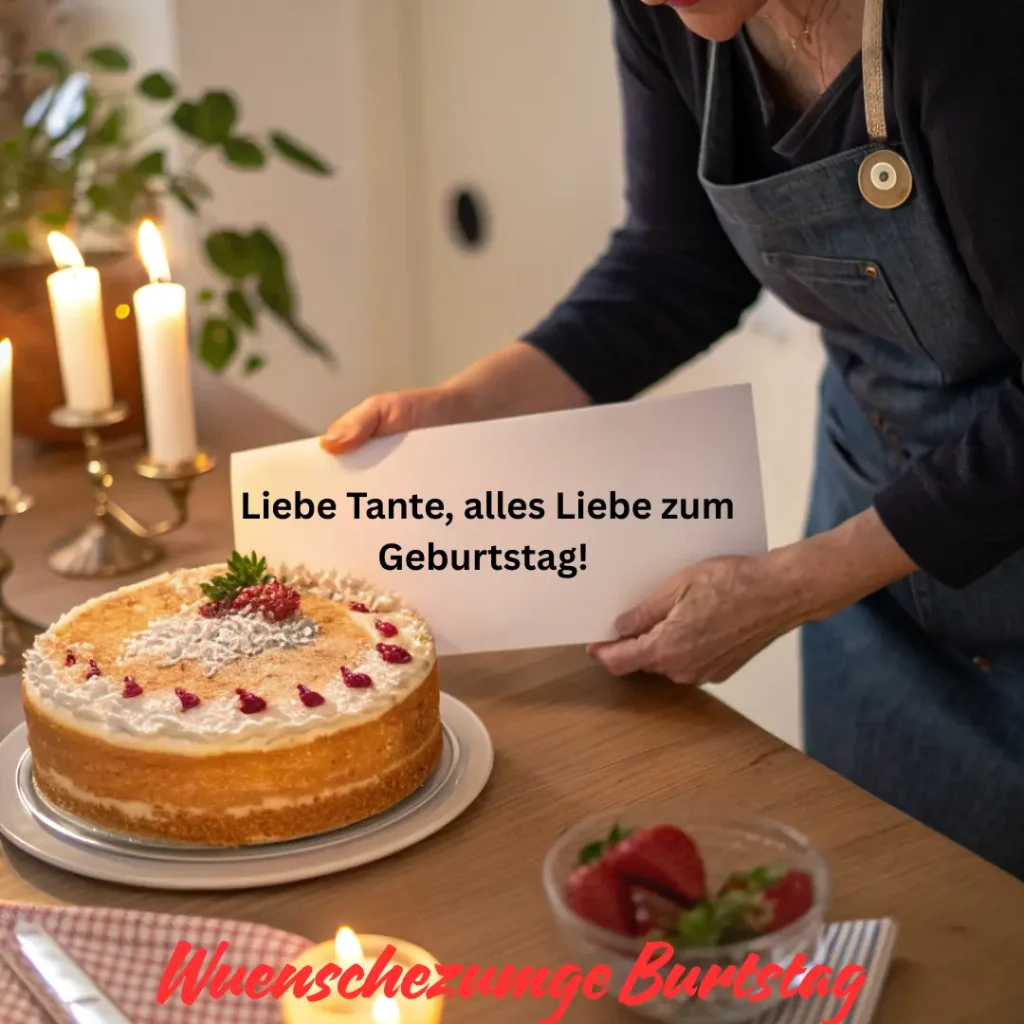 Kurze Geburtstagswünsche für Tante