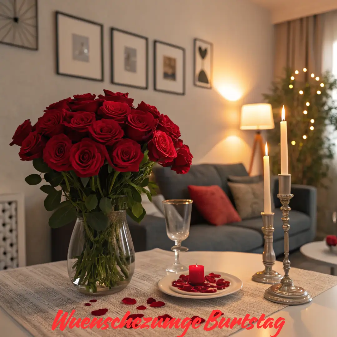 Romantische Geburtstagswünsche für Ihn