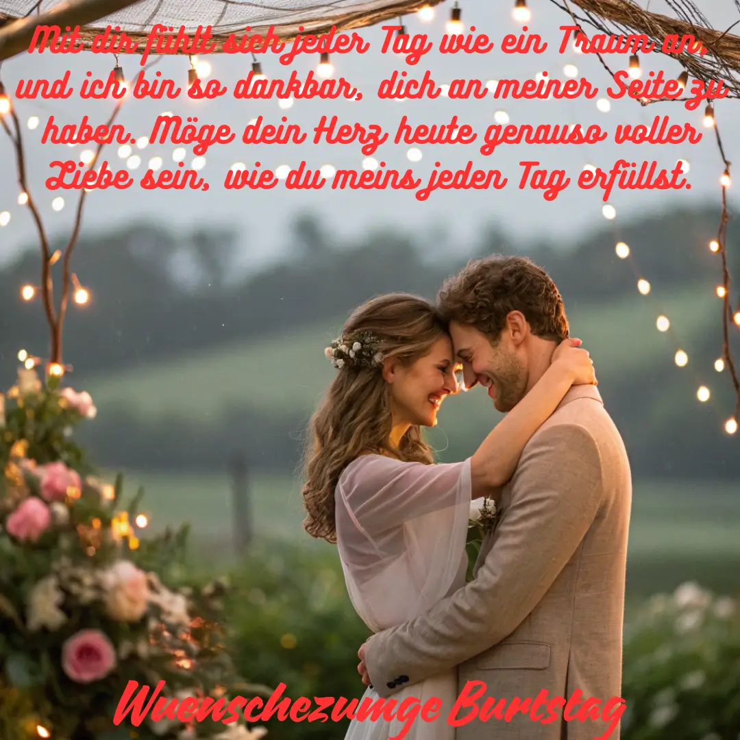 Süße Romantische Geburtstagswünsche