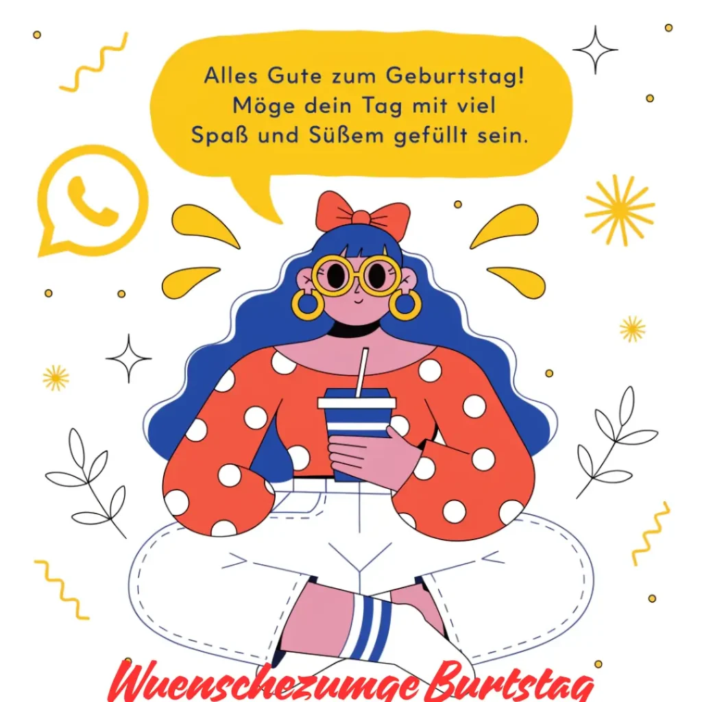 Süße frau ausgefallen geburtstagswünsche WhatsApp