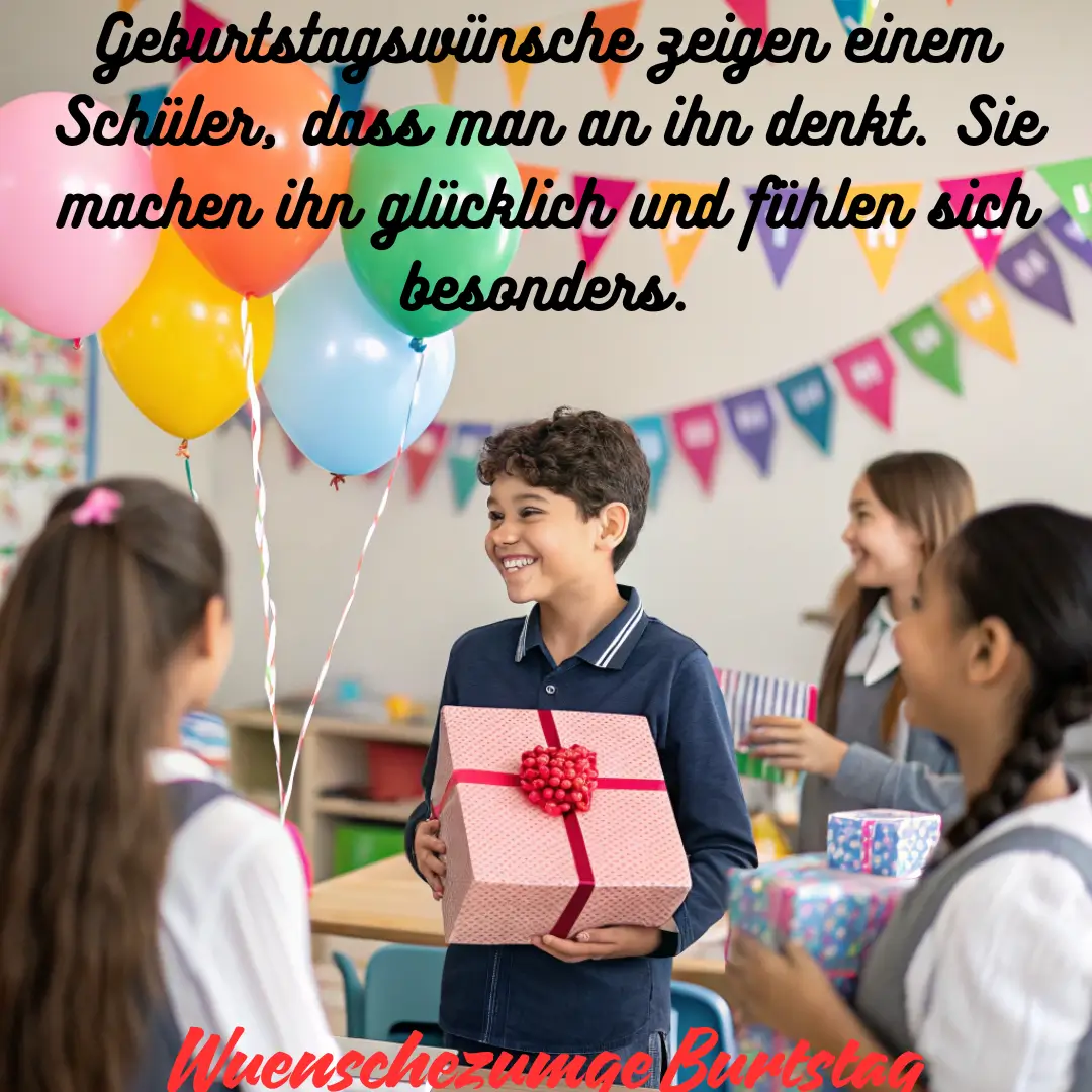 Warum Geburtstagswünsche für Schüler wichtig sind