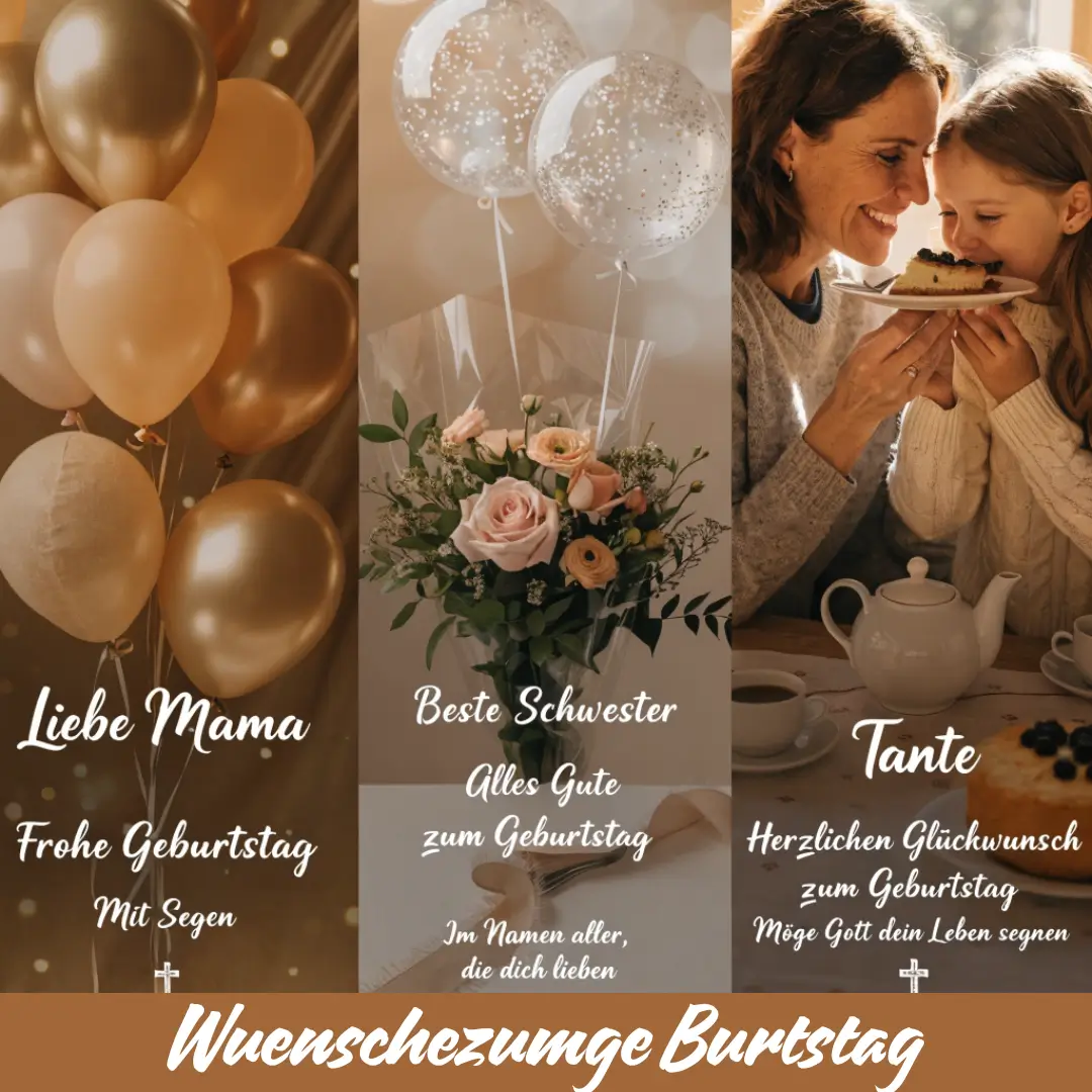 Christliche Geburtstagswünsche für Familie