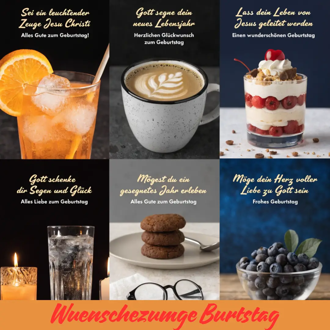 Christliche Geburtstagswünsche für Männer