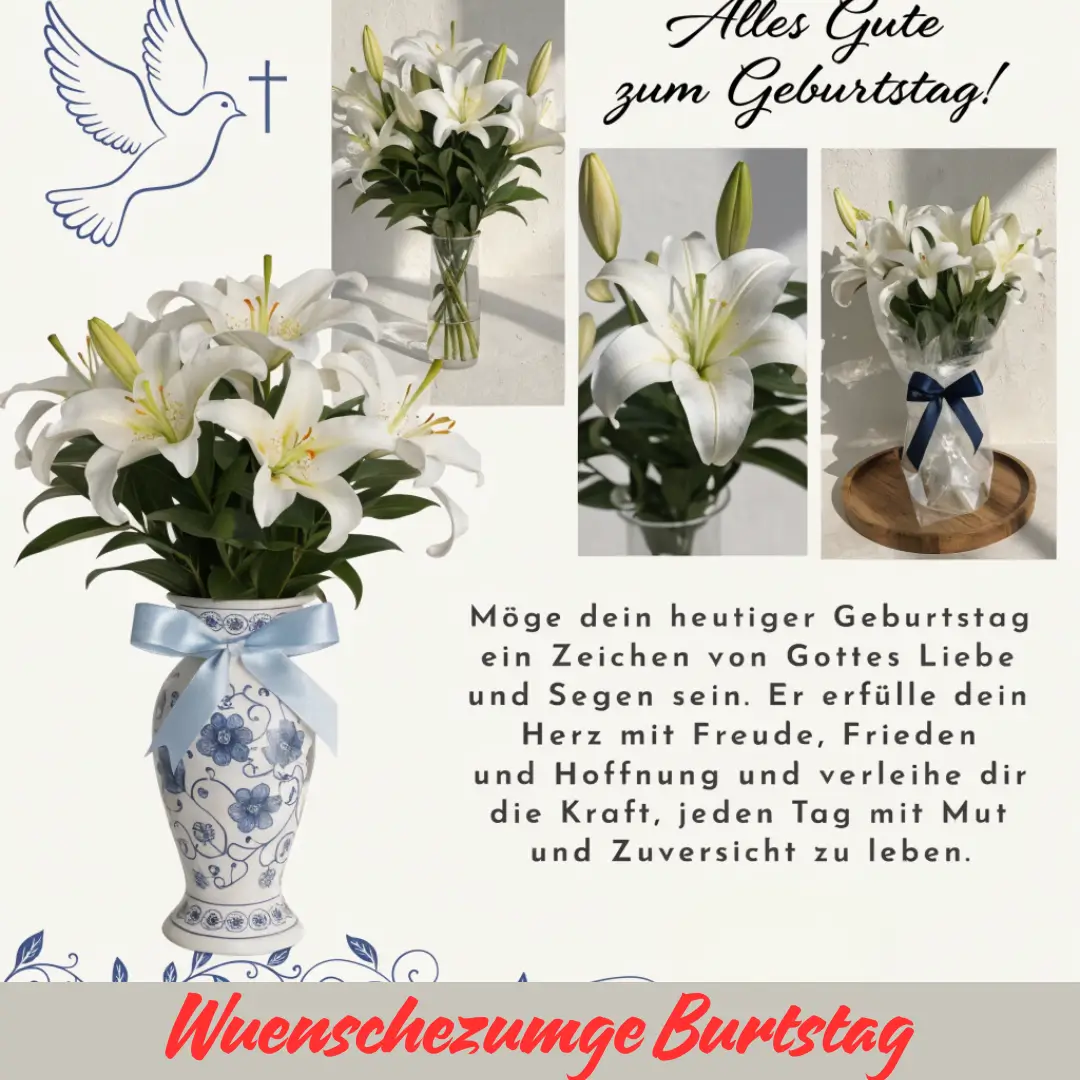 Inspirierende christliche Geburtstagswünsche