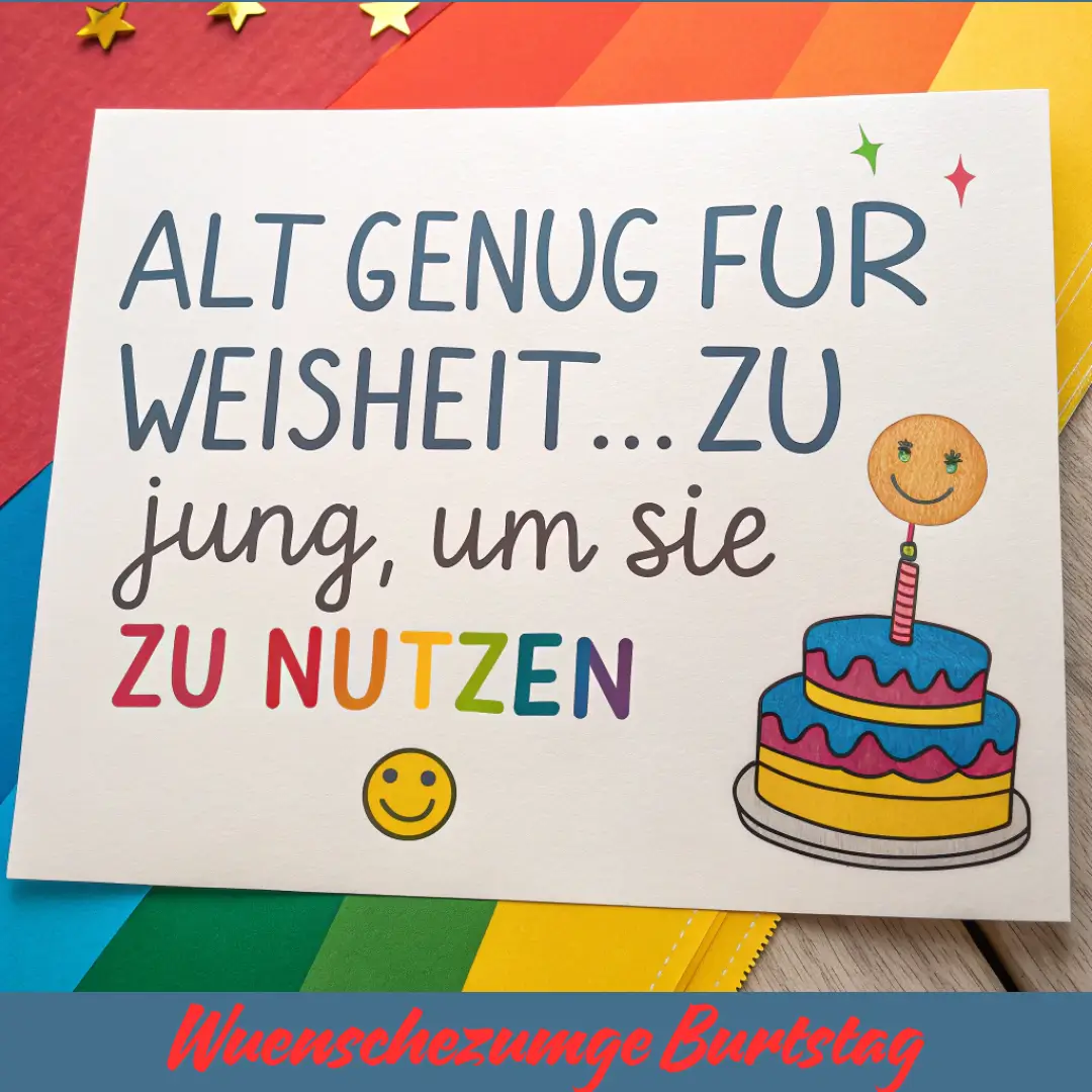 Kurze Freche Geburtstagssprüche