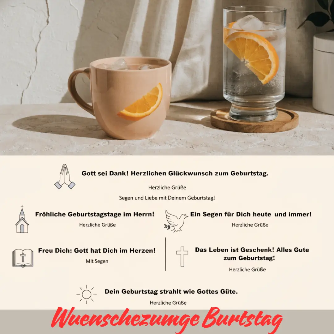 Kurze christliche Geburtstagswünsche