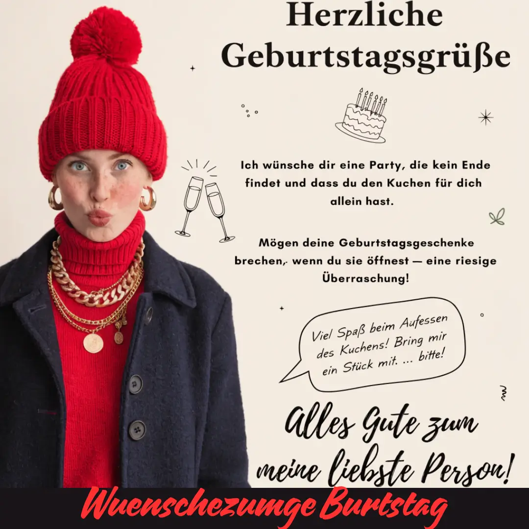 Lustige geburtstagswünsche für einen besonderen menschen