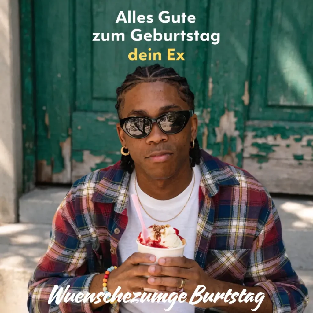 Niedliche Geburtstagswünsche für Ex-Freund