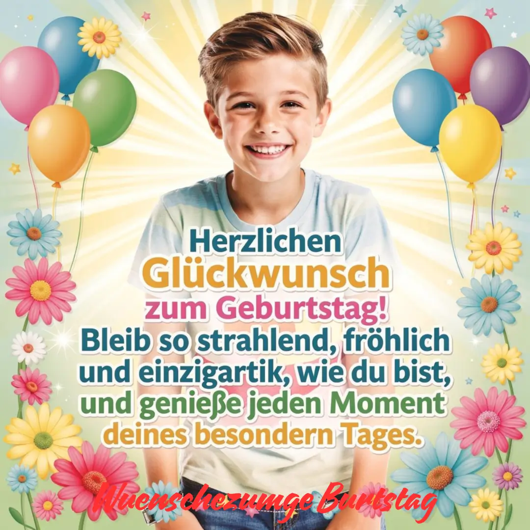 Geburtstagswünsche für jugendliche Mädchen