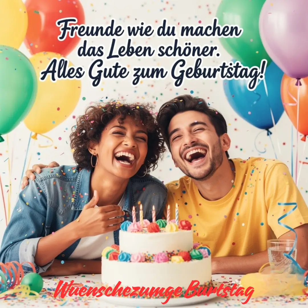 Kurz geburtstagssprüche für Freunde