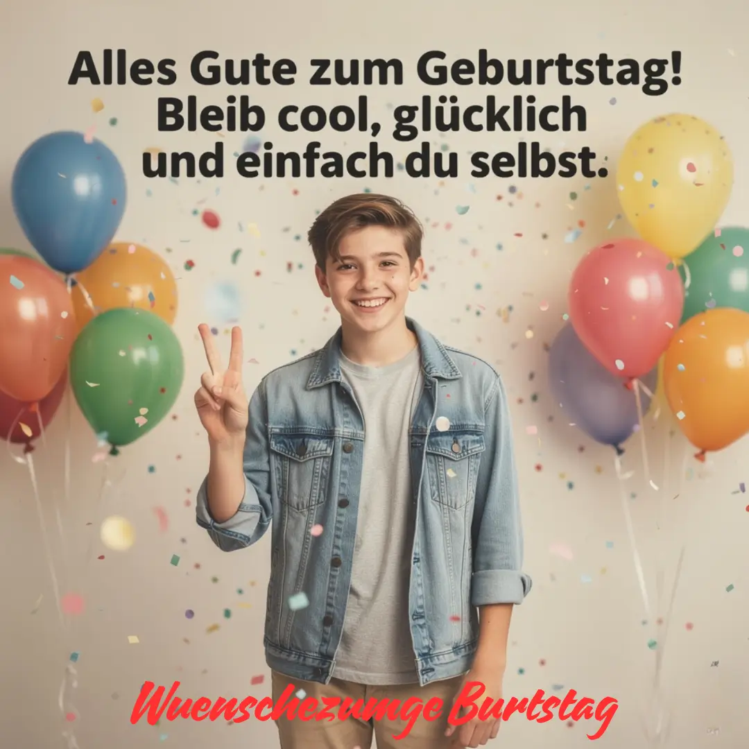 Kurze geburtstagswünsche jugendlich