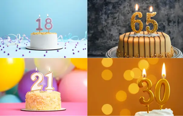 Startseite 3 Geburtstagswünsche nach Alter