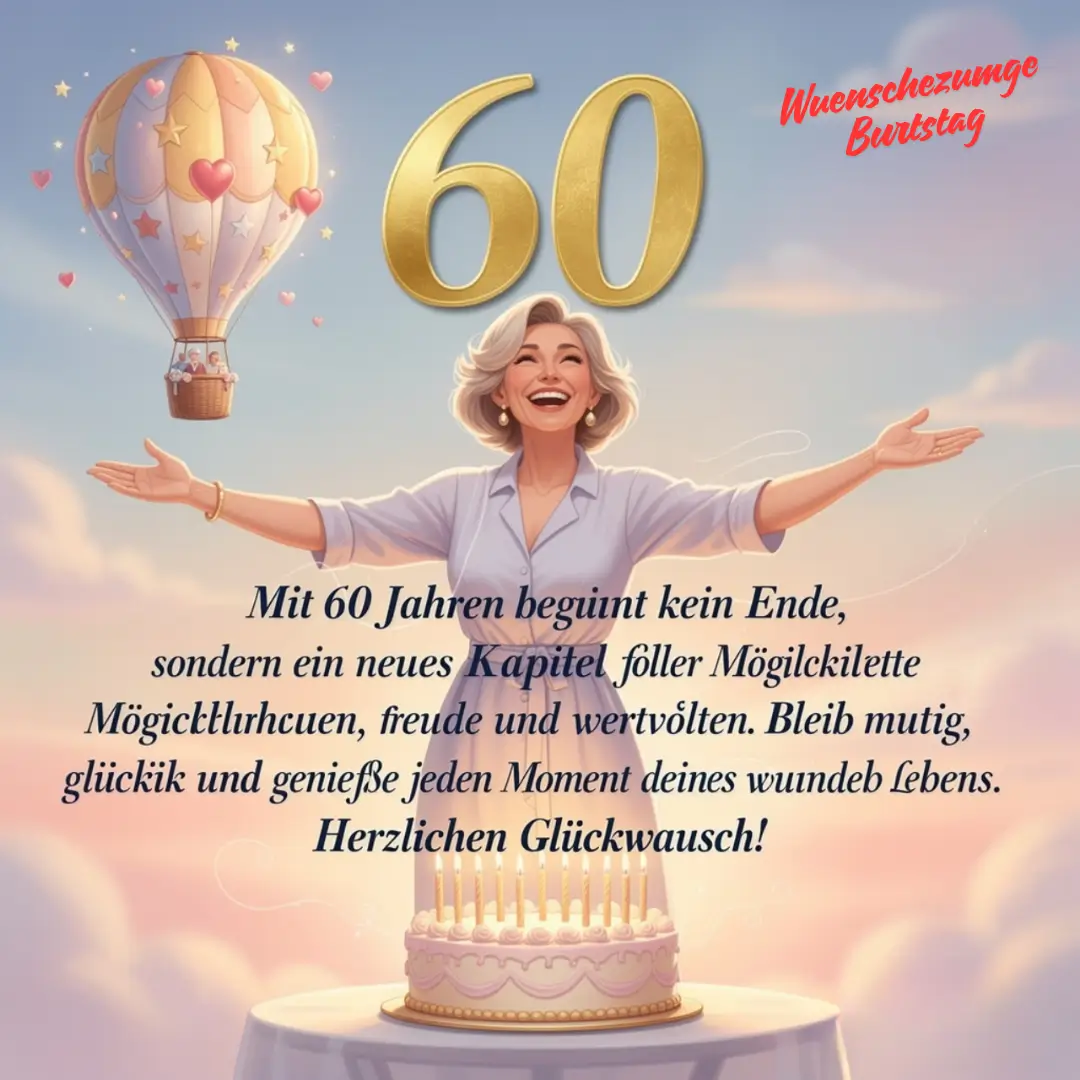 Mit 60 Strahlt Eine Frau Am Hellsten — Diese Wünsche! 8 Inspirierende geburtstagswünsche 60 frau