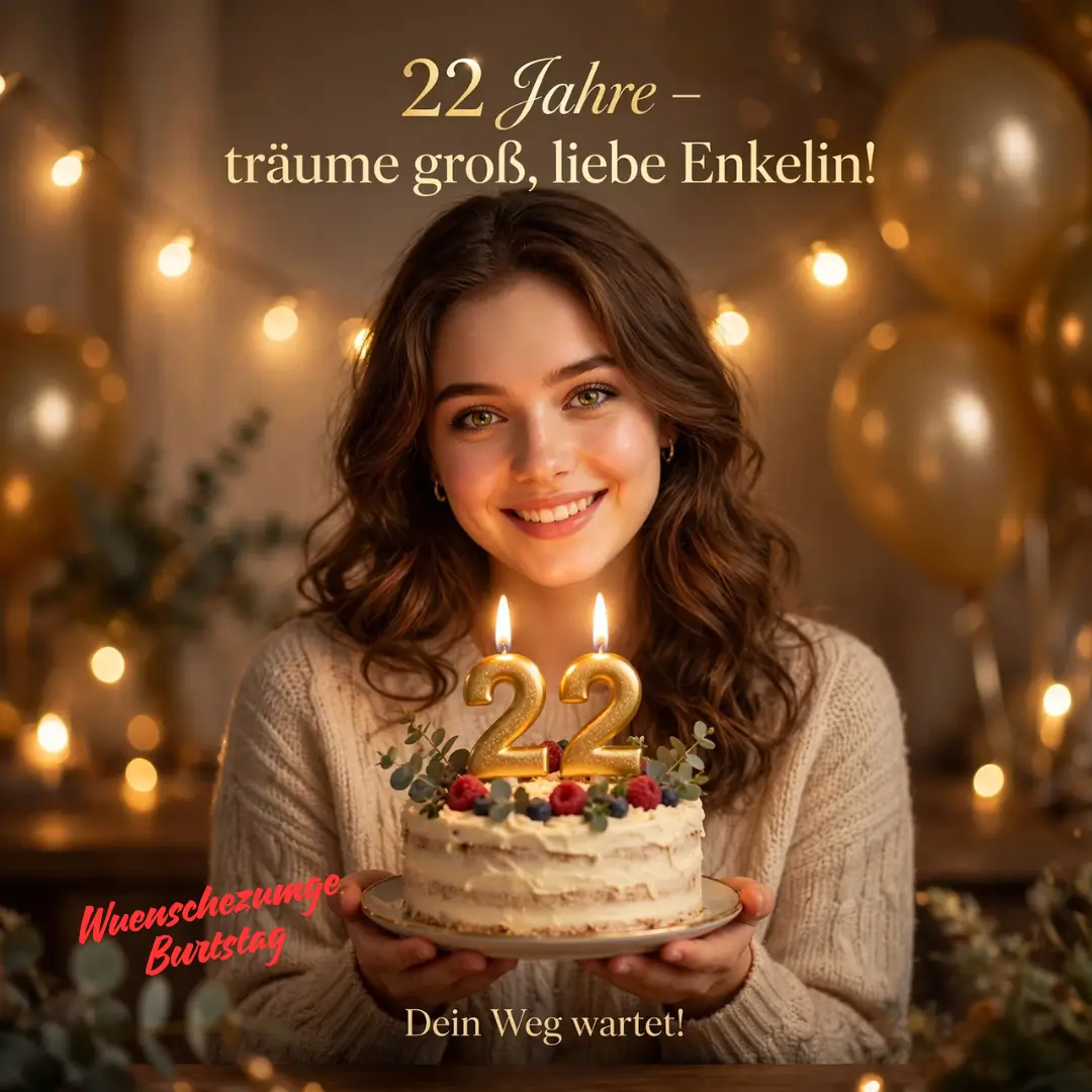 Geburtstagswünsche Für Enkelin 22 Jahre Wärmen Jedes Herz 8 Inspirierende Geburtstagswünsche für Enkelin 22 Jahre