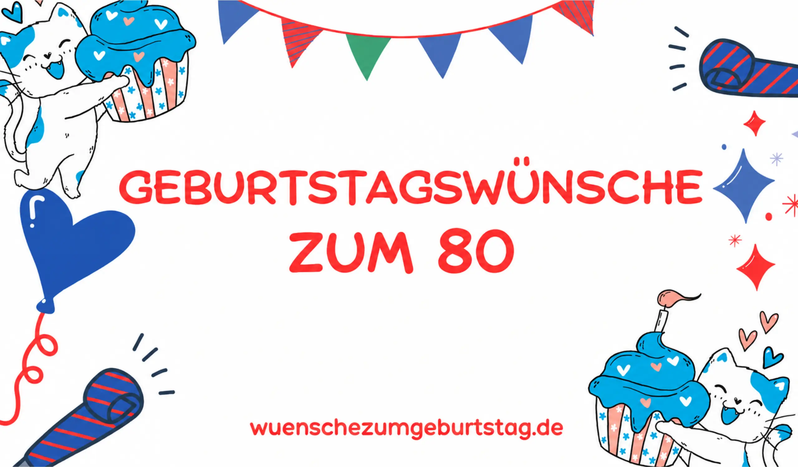 Geburtstagswünsche zum 80